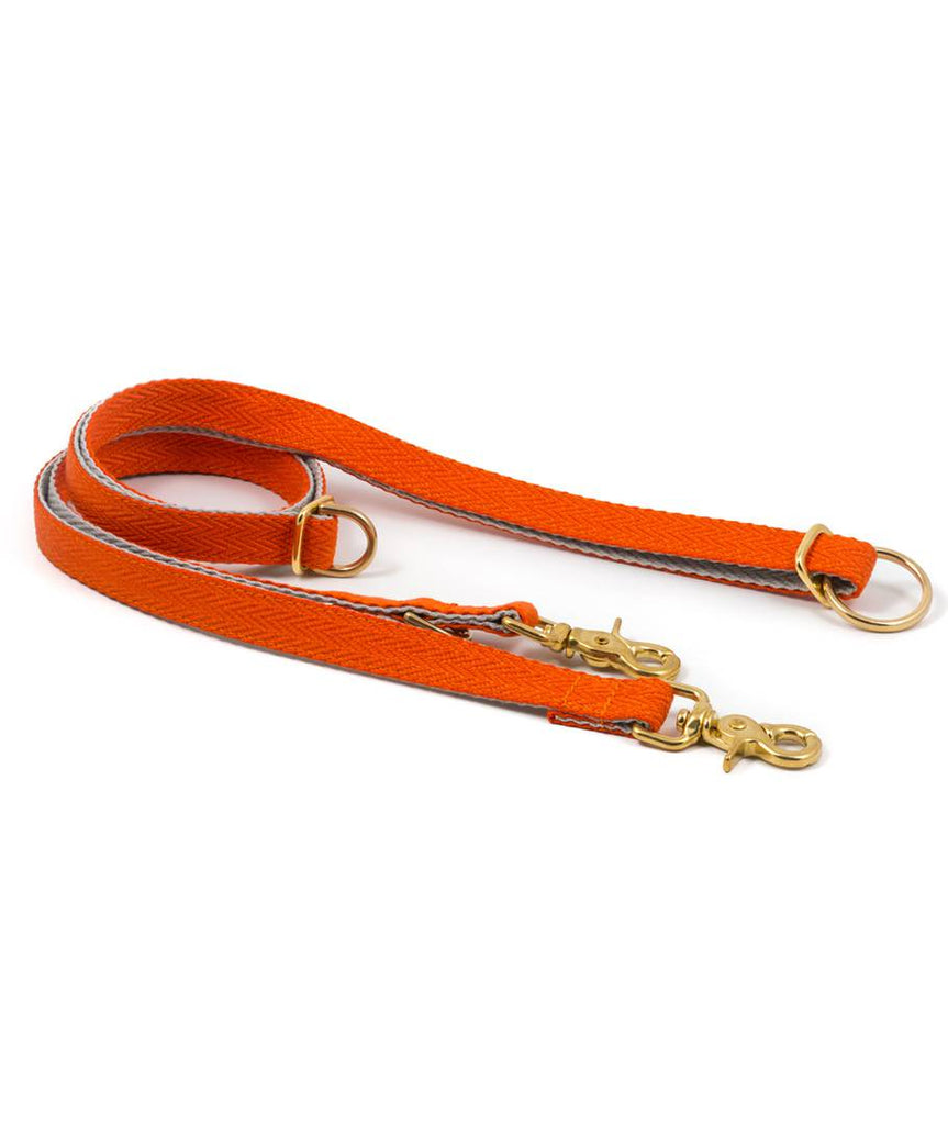 Collar para perro orange and grey