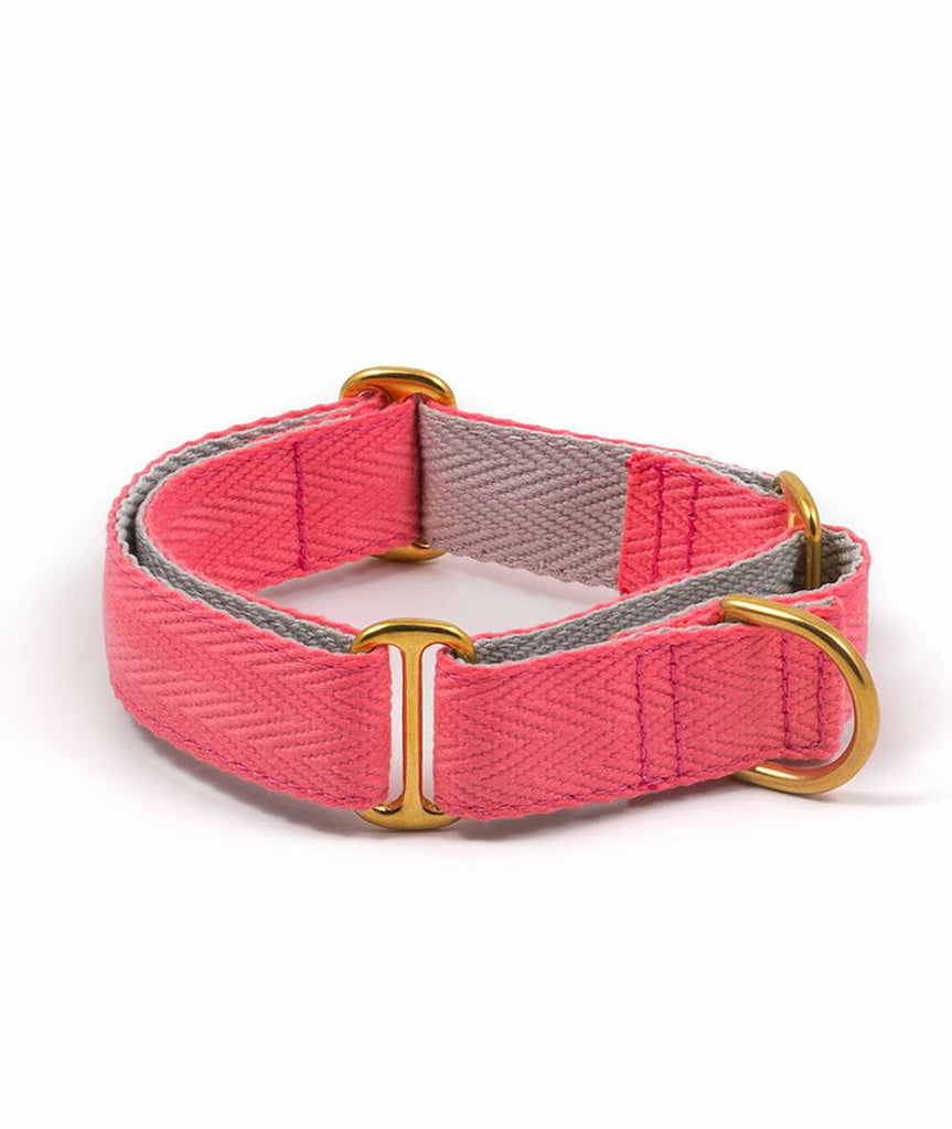 Collar para perro candy pink and grey