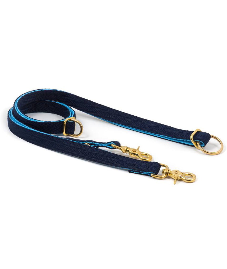 Collar para galgo royal blue and sky blue