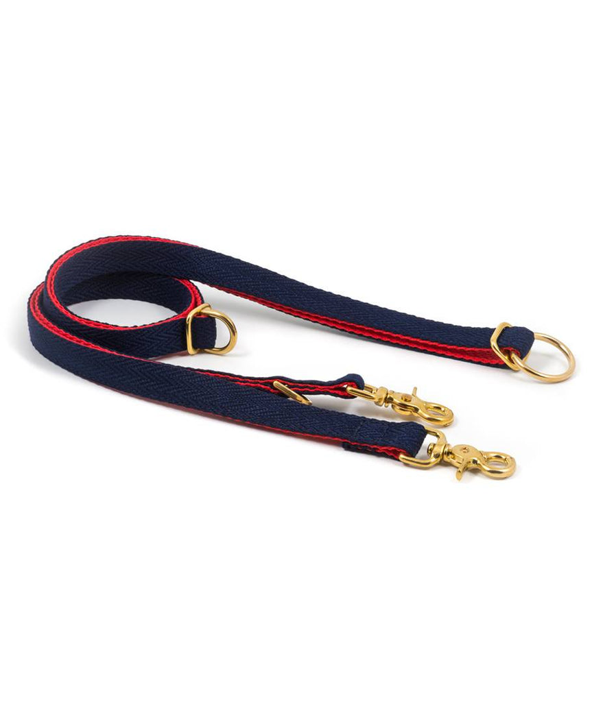 Collar para galgo royal blue and red