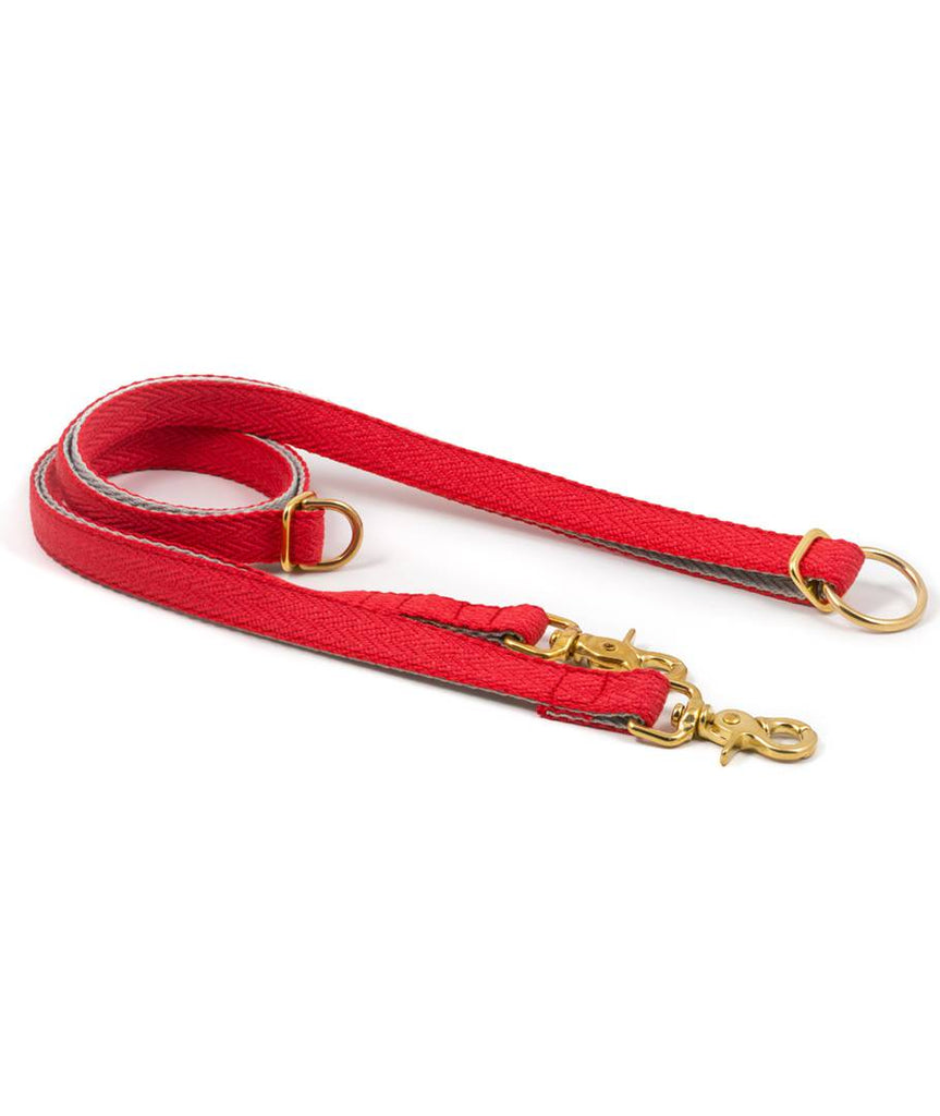 Collar para galgo red and grey