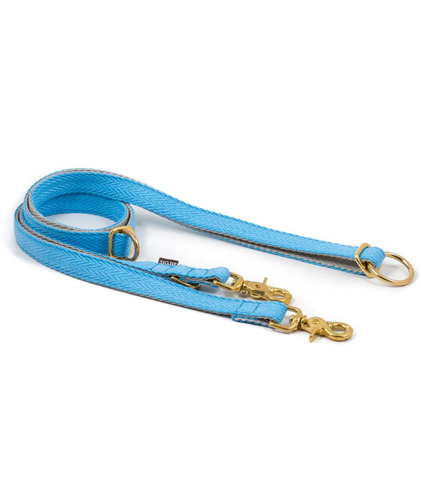 Collar para galgo sky blue and grey